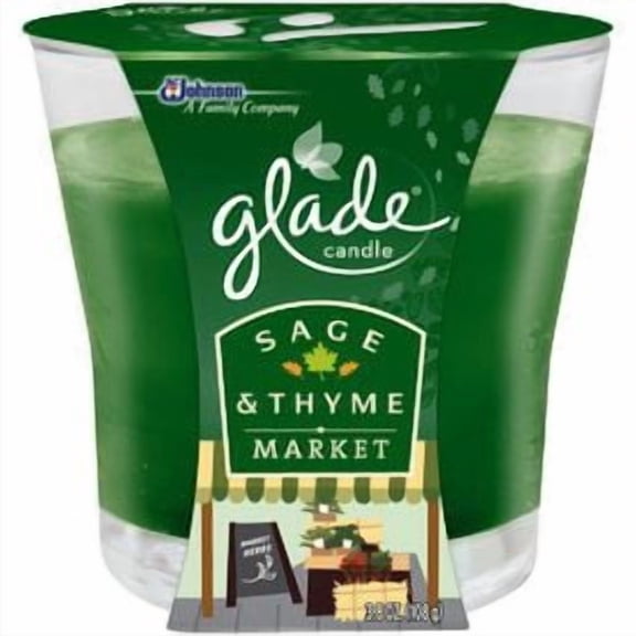 Glade 3.8-oz Sage and Thyme Any Occasion Jar Candle