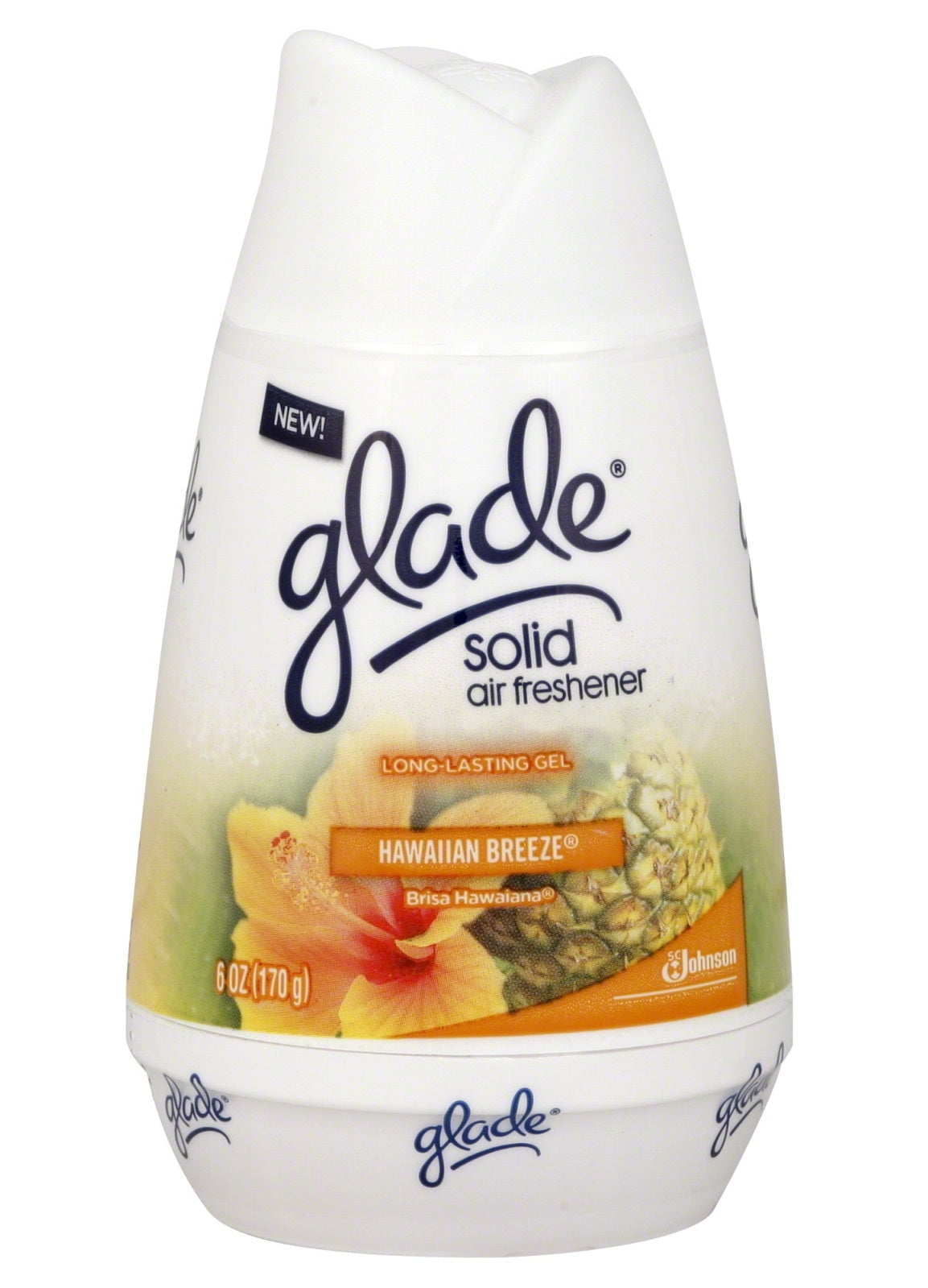 Glade 71693 Solid Air Freshener, Hawaiian Breeze, 6 Oz., Each