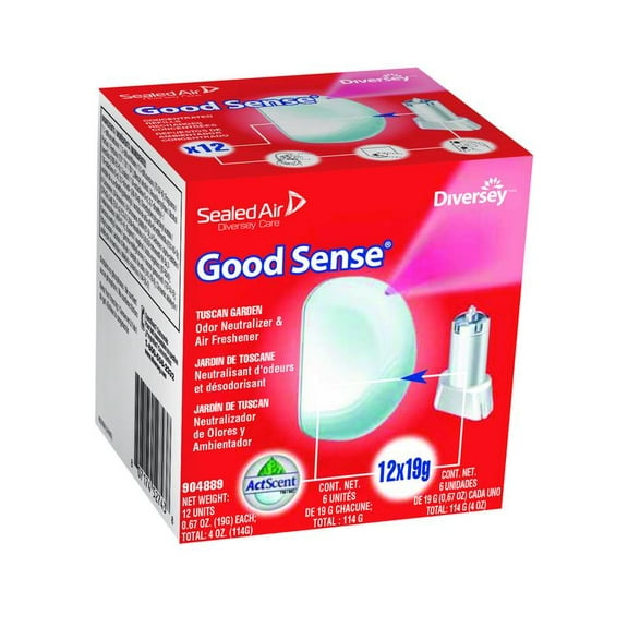 Glade 904889 0.67 oz Tuscan Garden Good Sense Automatic Spray System - 12 Carton