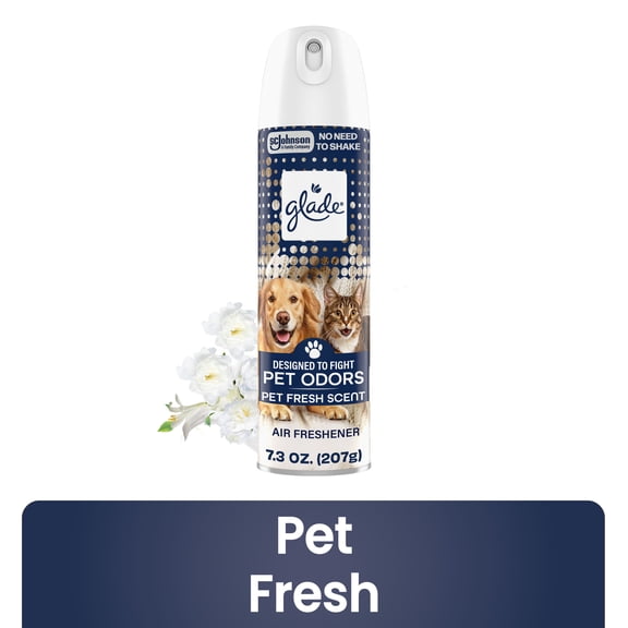 Glade Odor Fighting Soft Mist Air Freshener Room Spray, Pet Fresh, 7.3oz., 1 Count