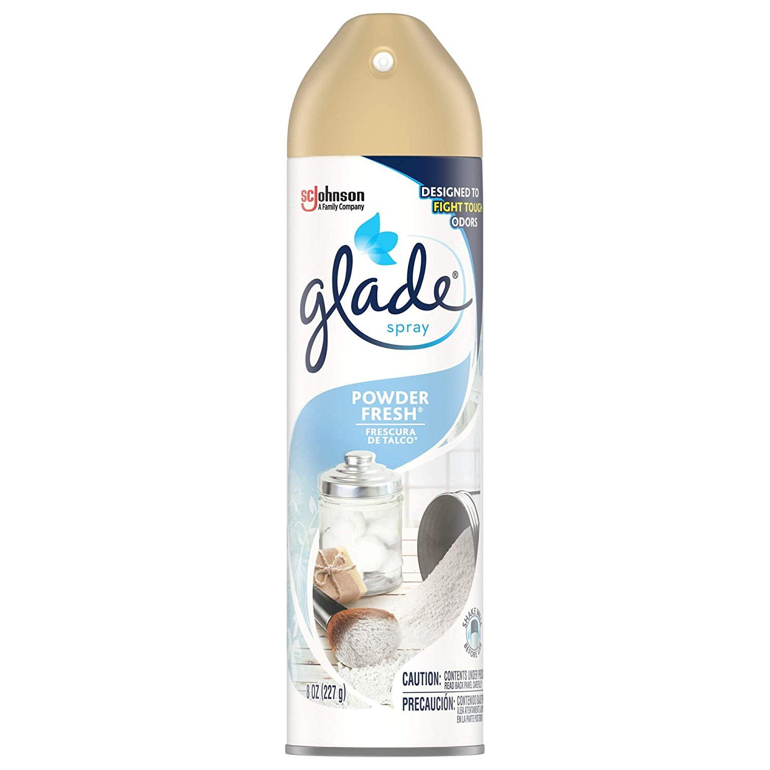 Glade Aerosol Air Freshener, Powder Fresh, 8 oz
