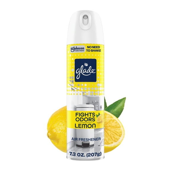Aerosol Air Fresheners - Lemon - 7.3oz: Dye-Free, Paraben-Free, Phthalate-Free