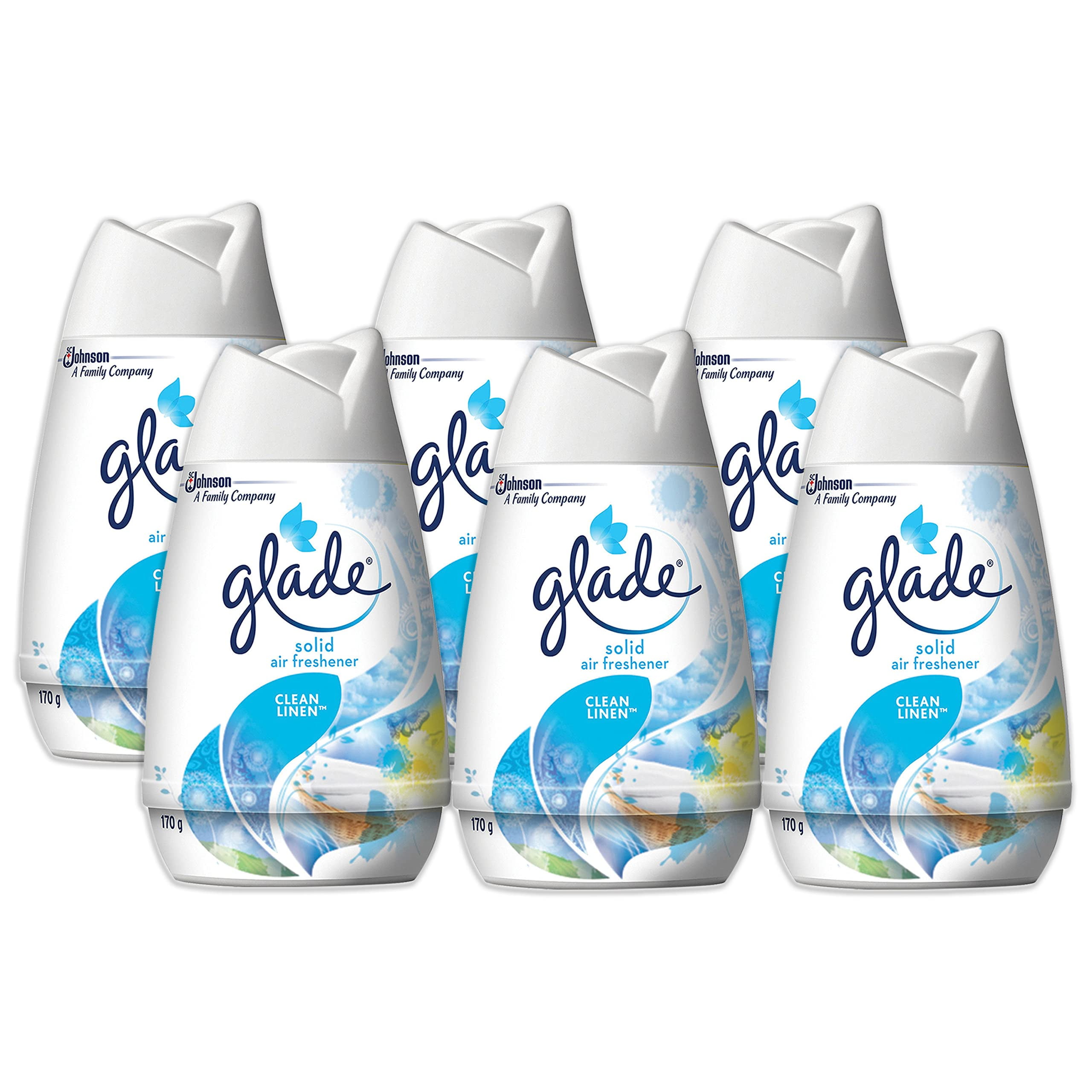 Glade Solid Air Freshener Cashmere Woods 6oz. 2 Pack NEW