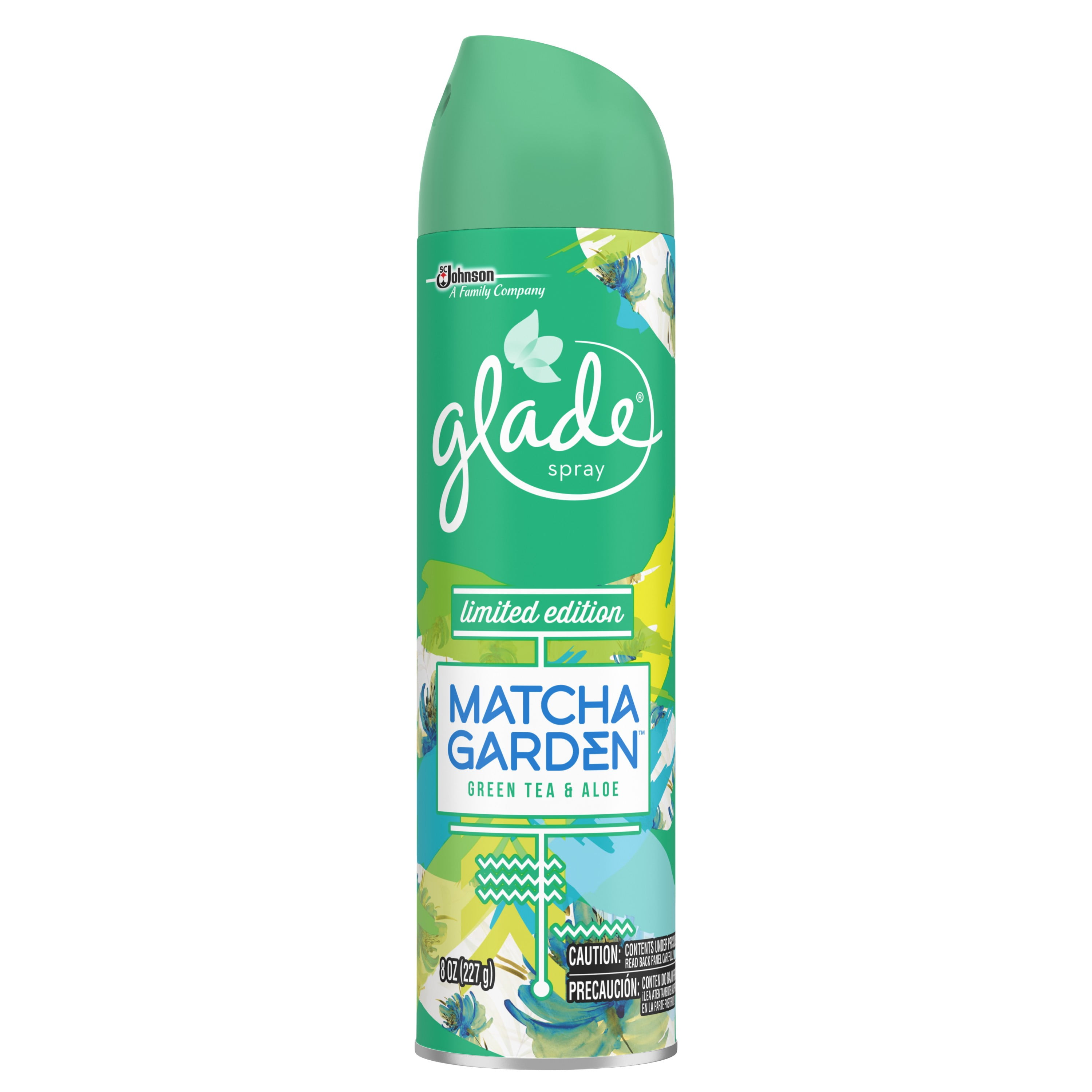 Glade Air Freshener, Green Tea & Aloe, 8.0 Oz.
