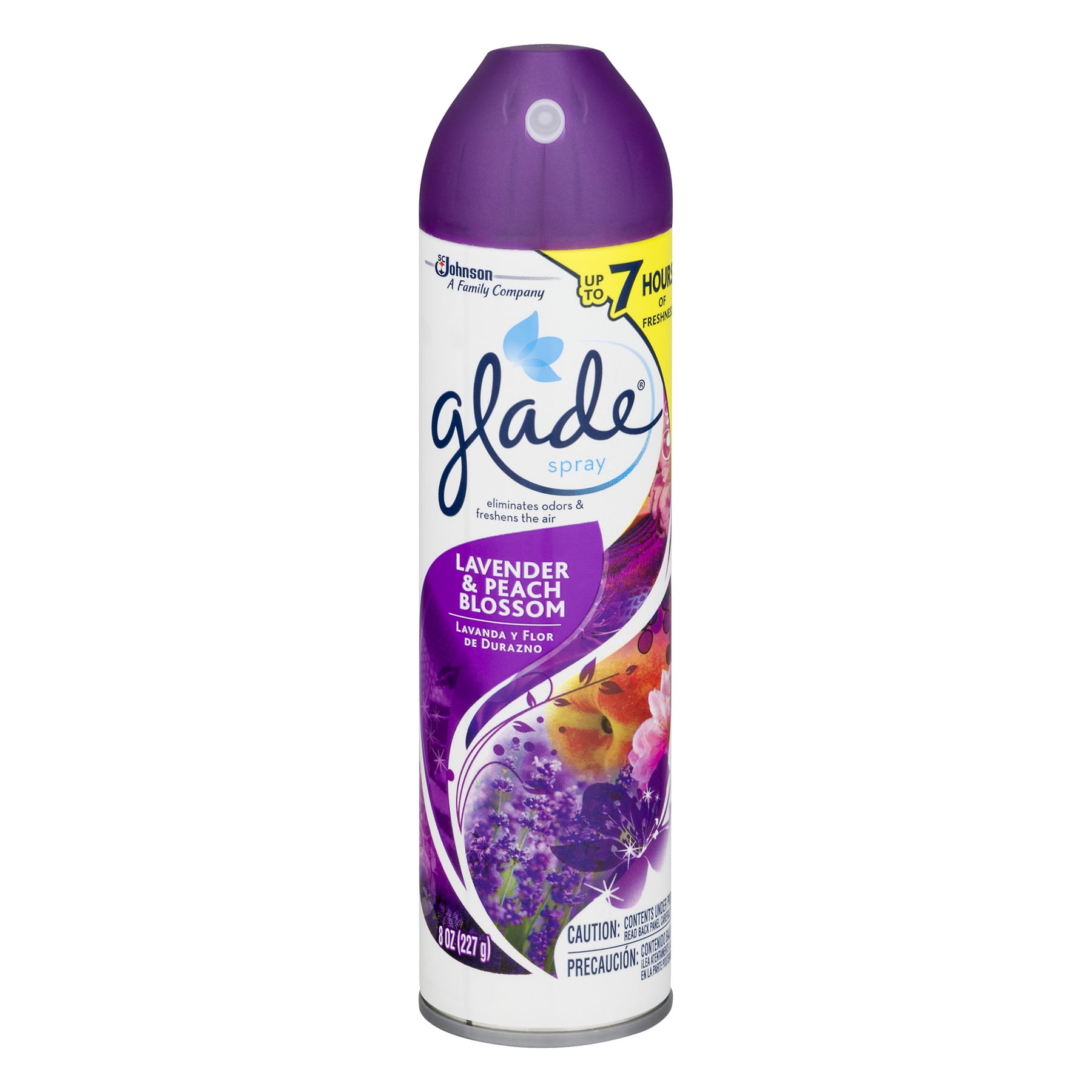 Glade Air Freshener, Lavender & Peach Blossom, 8.0 Oz.