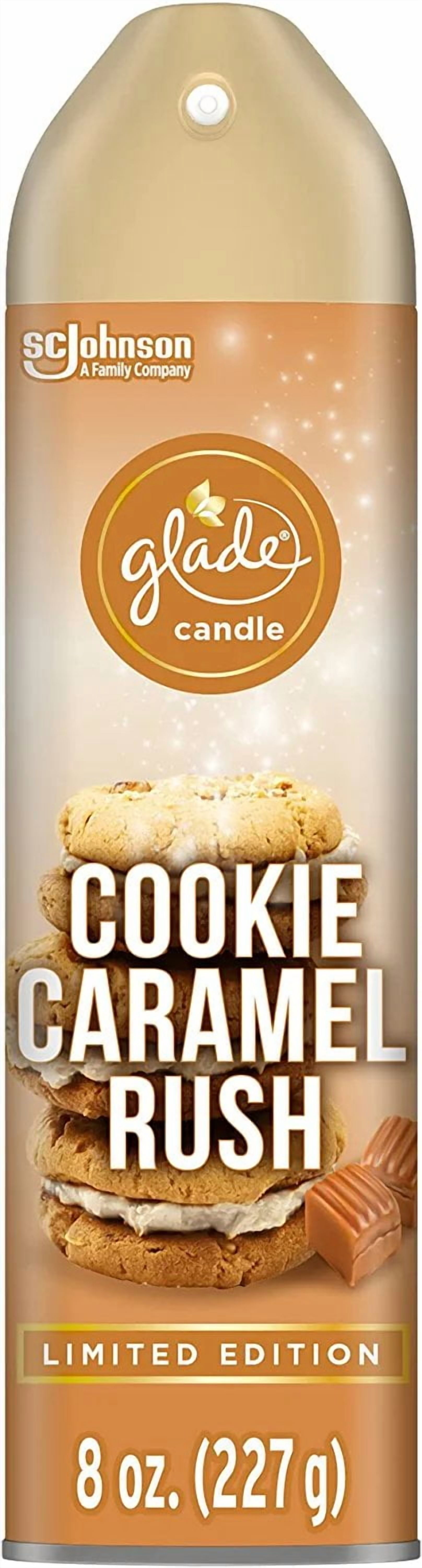 Glade Air Freshener, Room Spray, Cookie Caramel Rush, 8 Oz