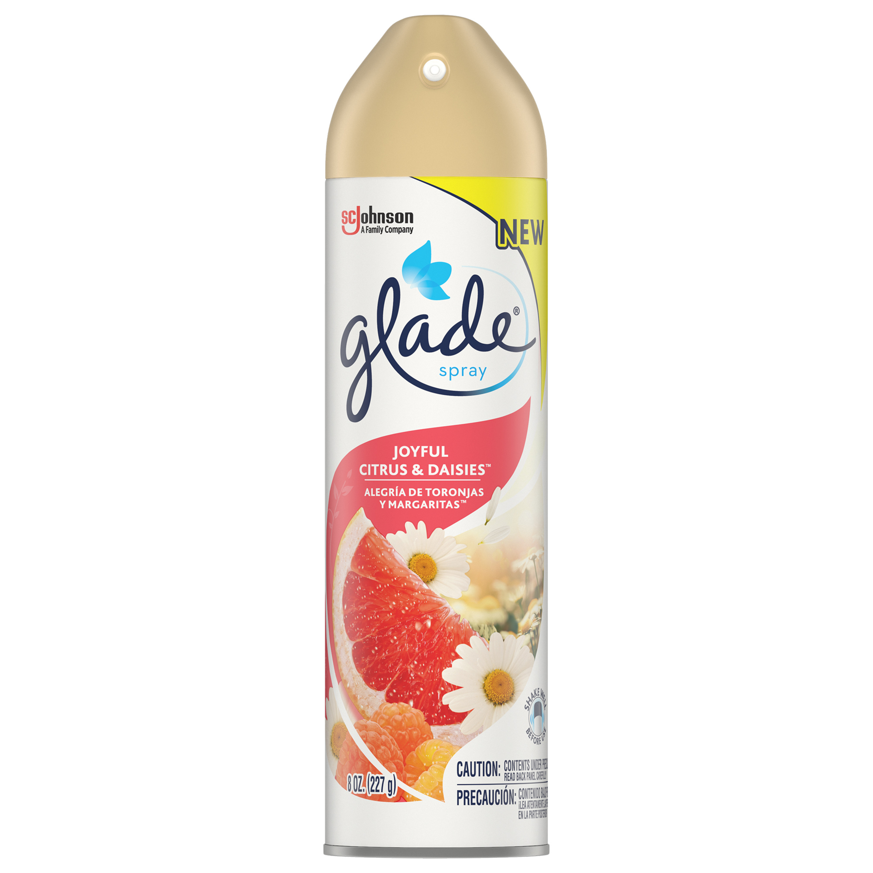 Glade Air Freshener Room Spray, Joyful Citrus & Daisies, 8 oz, 1 Ct - image 1 of 8