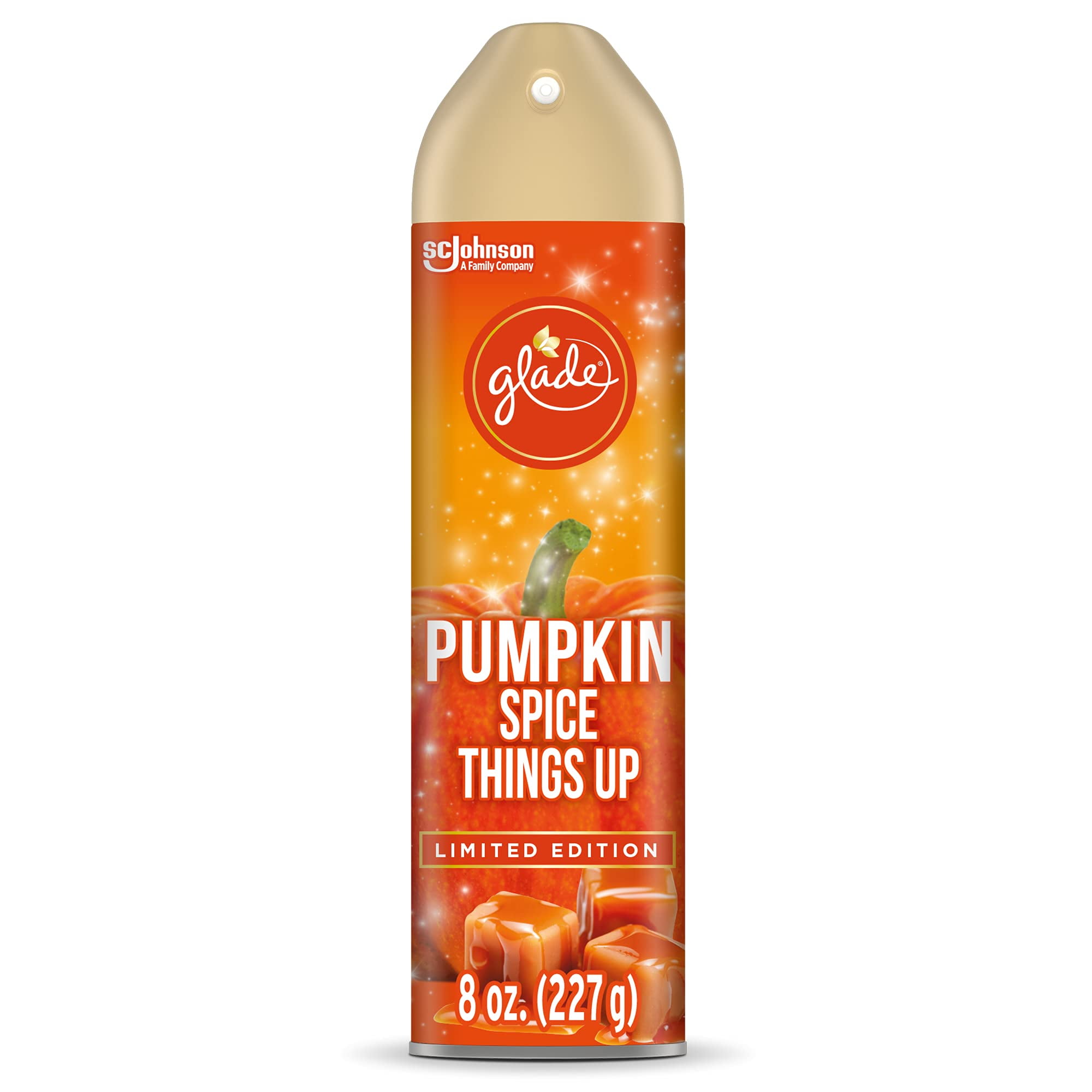 Glade Air Freshener, Room Spray, Pumpkin Spice Things Up, 8 Oz