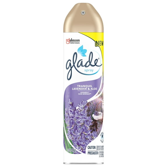 Glade Air Freshener Room Spray, Tranquil Lavender & Aloe, 8 oz, 1 Ct