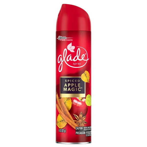 Glade Air Freshener, Spiced Apple Magic, 8.0 Oz.