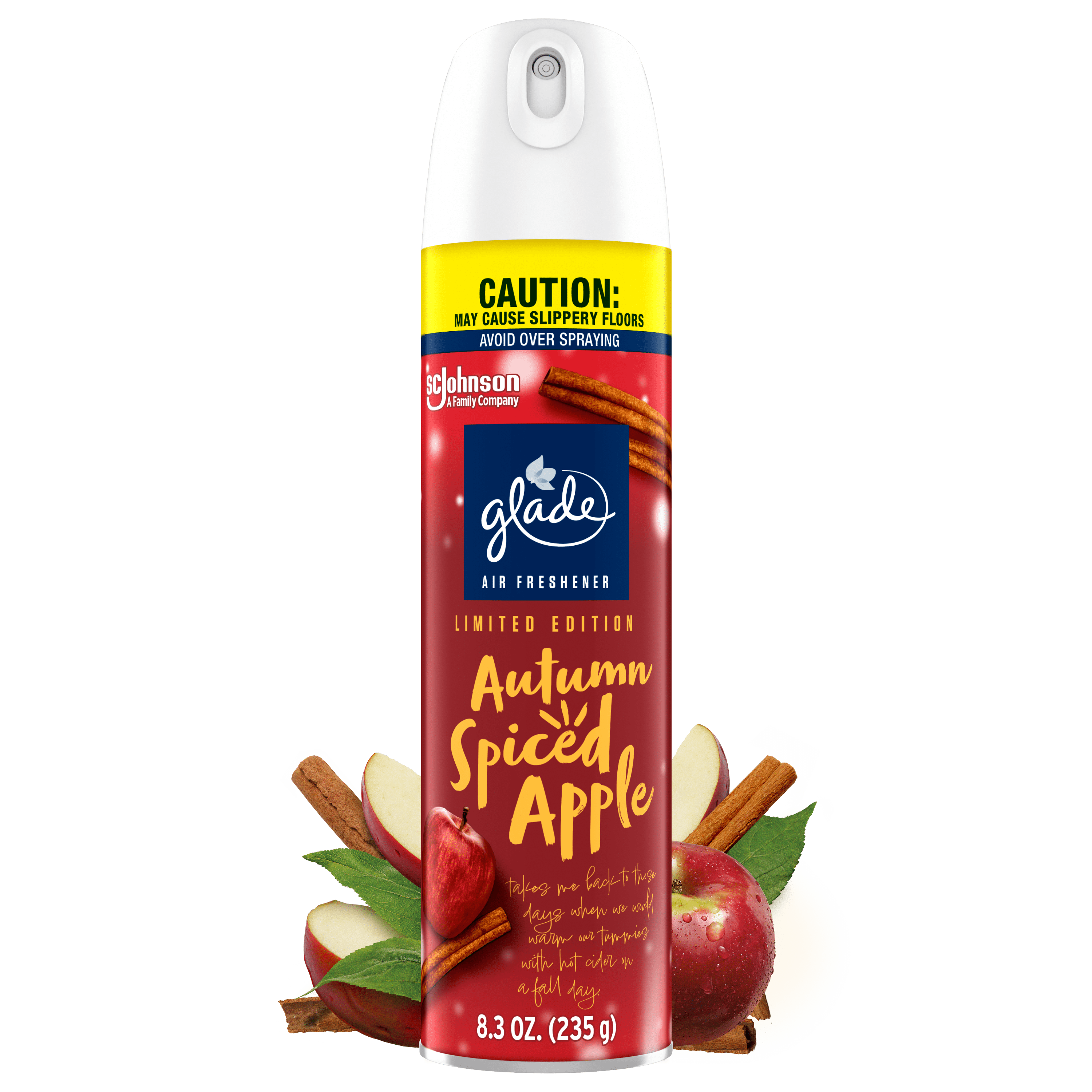 Glade Air Freshener Spray, Autumn Spiced Apple, Fragrance Infused with