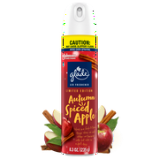 Glade Air Freshener Spray, Autumn Spiced Apple, Fragrance Infused with Essential Oils, 8.3 oz