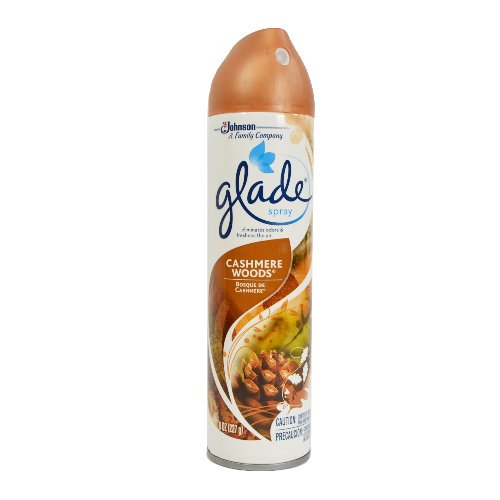 Glade, Air Freshener Spray Cashmere Woods 8 oz (Pack of 18)