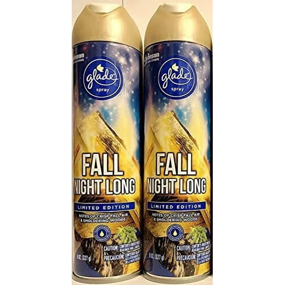 Glade Air Freshener Spray - Fall Night Long - Holiday Collection 2020 - Net W...