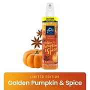 Glade Air Freshener Spray, Golden Pumpkin & Spice, Fragrance Infused with Essential Oils, 8.3 oz