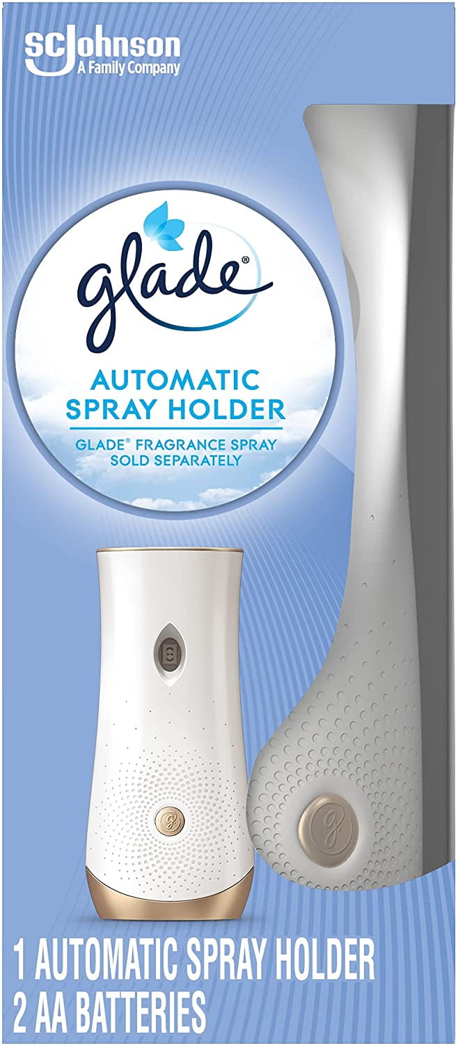 Glade Automatic Air Freshener Spray Holder, For Home and Bathroom