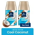 thumbnail image 1 of Glade Automatic Spray Air Freshener, Cool Coconut Limited Edition, 12.4 oz Total, 2 Refills, 1 of 12