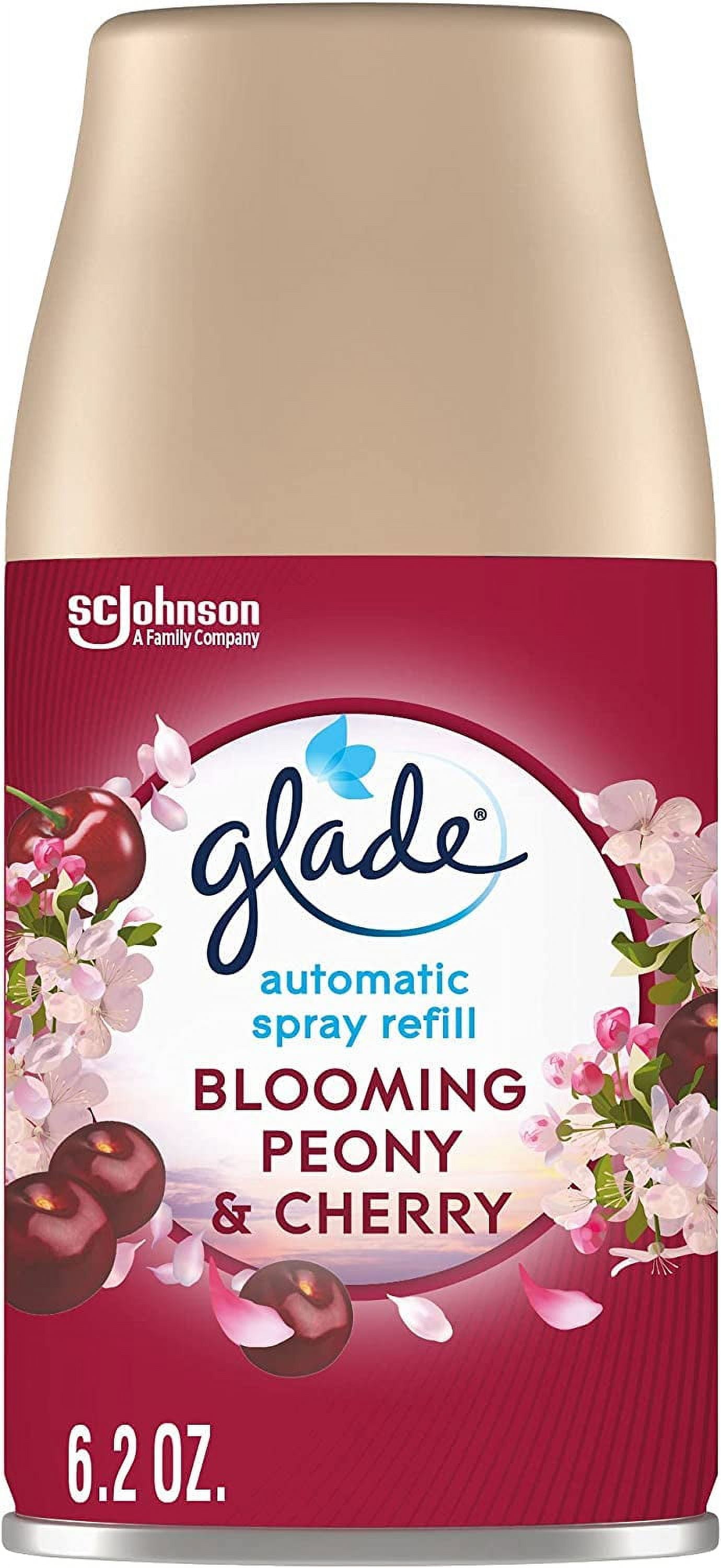 Glade Automatic Spray Air Freshener Refill , 3Units (Blooming Peony and