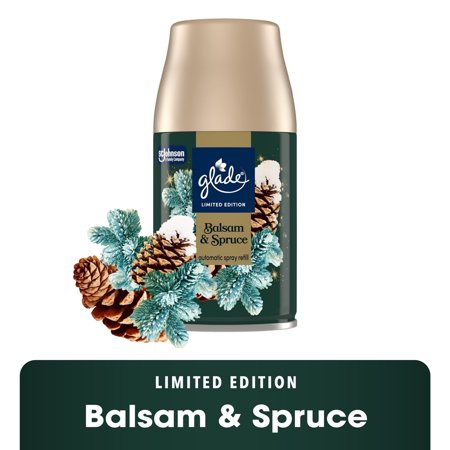 Glade® Automatic Spray Air Freshener Refill, Balsam & Spruce, 6.2oz., 1 Count