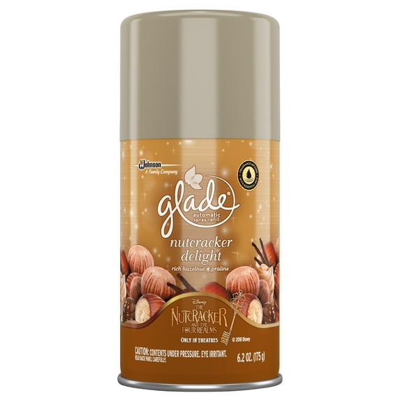 Glade Automatic Spray Air Freshener Refill, Nutcracker Delight, 6.2 oz
