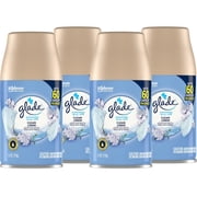 Glade Automatic Spray Air Freshener Refills, Clean Linen, 4 - 6.2 Ounce Cans