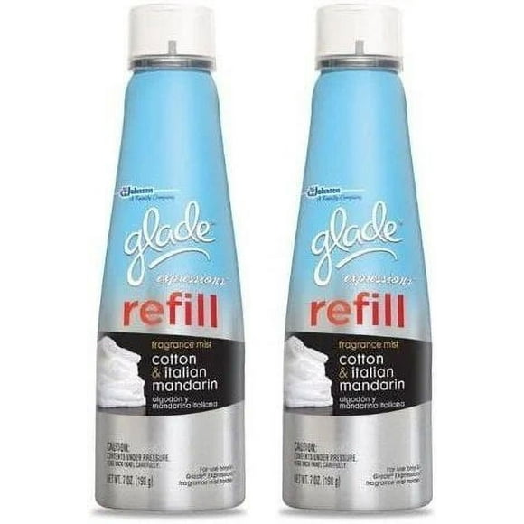 Glade Automatic Spray, Cotton & Italian Mandarin, 7.0 oz.