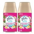Glade Automatic Spray Refill 2 CT, Exotic Tropical Blossoms, 12.4 OZ