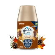 Glade Automatic Spray Refill, Air Freshener, Comforting Cashmere Woods, 6.2 oz