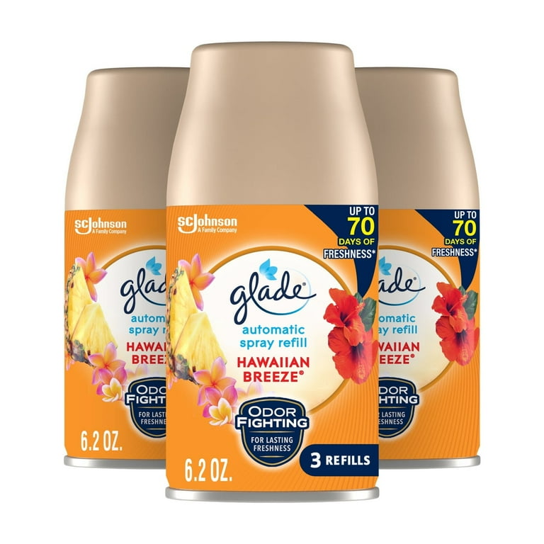 Automatic Air Freshener, Hawaiian Breeze, 6.2 oz Automatic Air Freshener, Hawaiian Breeze, 6.2 oz