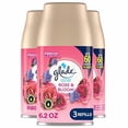 thumbnail image 1 of Glade Automatic Spray Refill, Air Freshener for Home and Bathroom, Rose & Bloom, 6.2 Oz, 3 Count, 1 of 3
