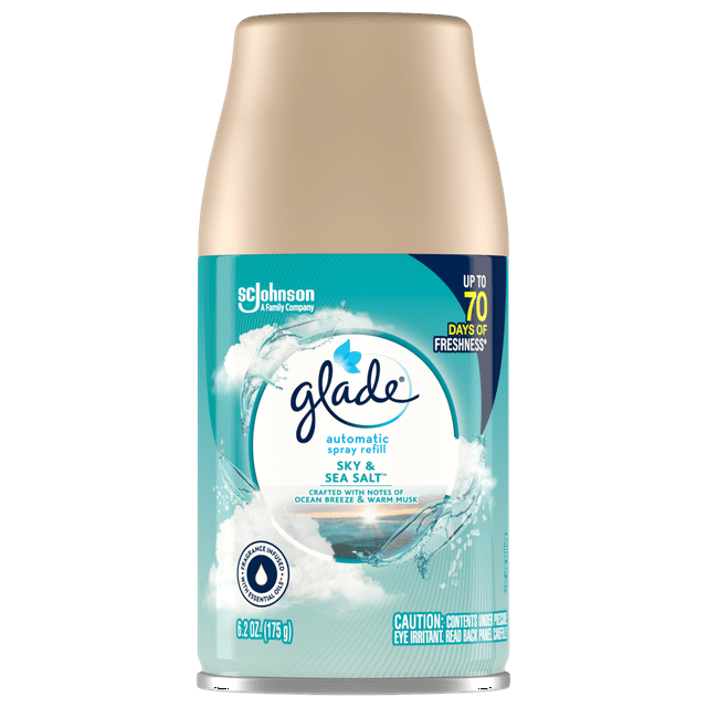 Glade Automatic Spray Refill, Air Freshener for Home and Bathroom, Sky