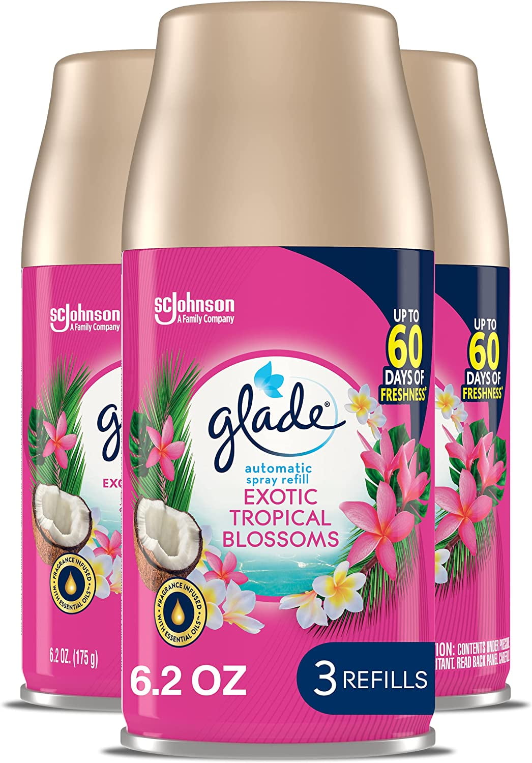 Glade Automatic Spray Refill, Air Freshener for Home and Bathroom
