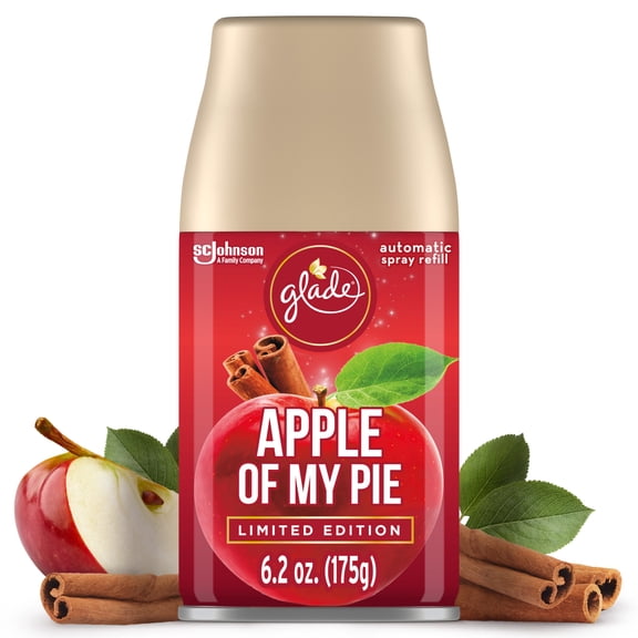Glade Automatic Spray Refill, Apple of My Pie, Limited Edition, 6.2 oz
