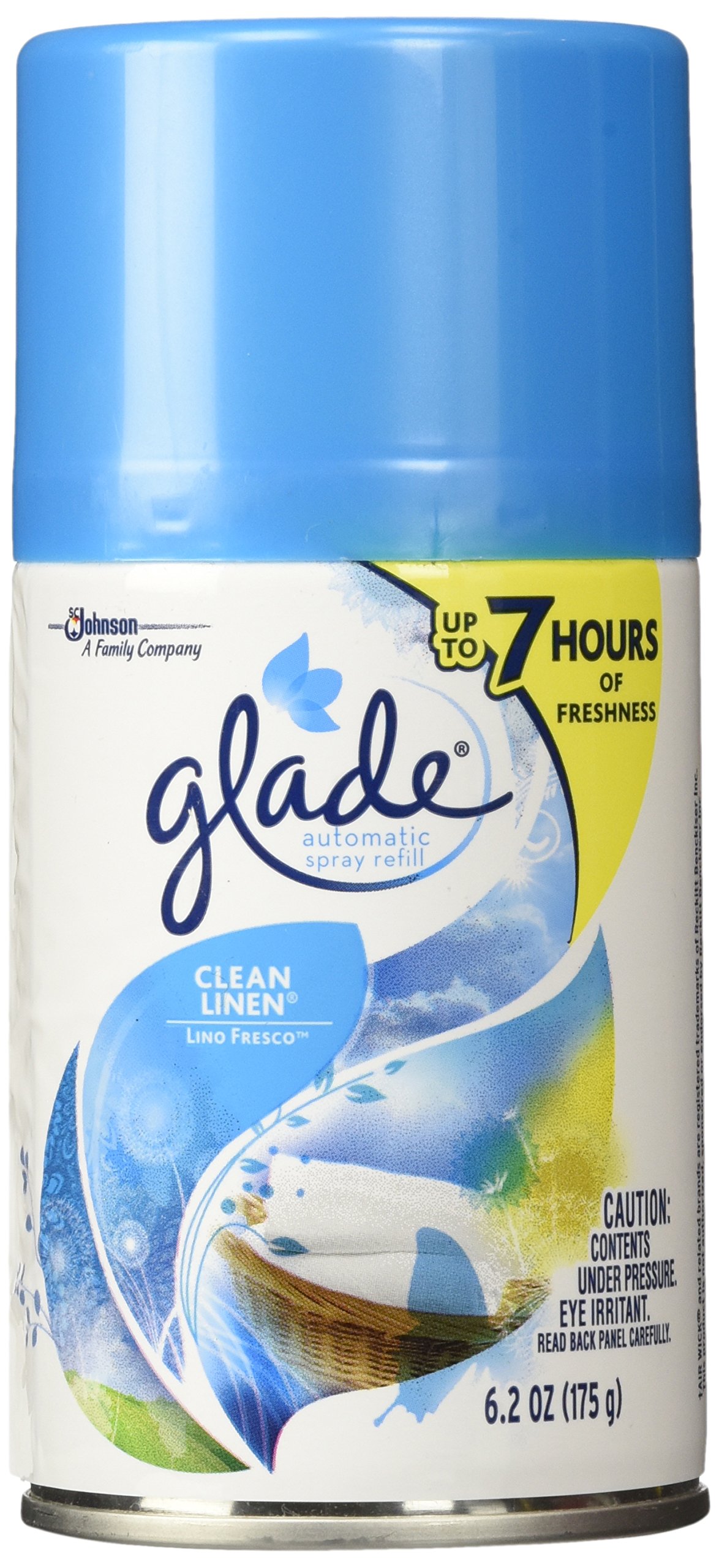 Glade Automatic Spray Refill Clean Linen 6.2 Oz