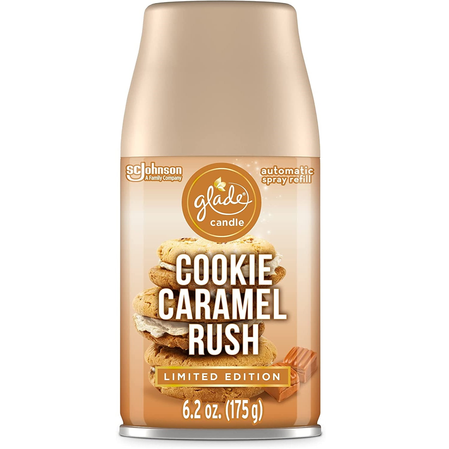 Glade Automatic Spray Refill, Cookie Caramel Rush, 6.2 Oz
