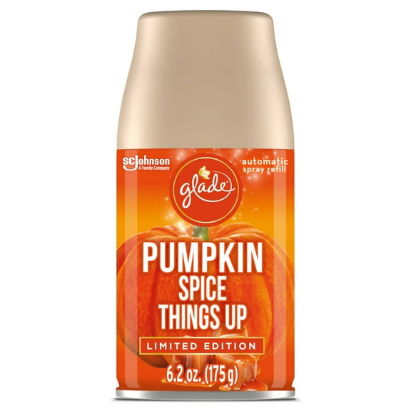 Glade Automatic Spray Refill, Pumpkin Spice Things Up, Large, 6.2 oz