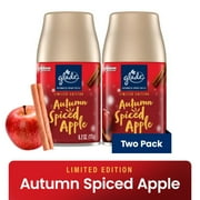 Glade Automatic Spray Refills, Air Freshener, Autumn Spiced Apple, Fragrance Infused with Essential Oils, 6.2 oz, 2 Count