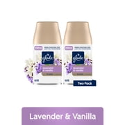 Glade Automatic Spray Refills, Air Freshener, Infused with Essential Oils, Lavender & Vanilla, 6.2 oz, 2 Count