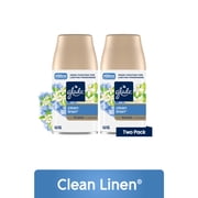 Glade Automatic Spray Refill, Air Freshener, Clean Linen®, 2 Refills, 2 x 6.2 oz