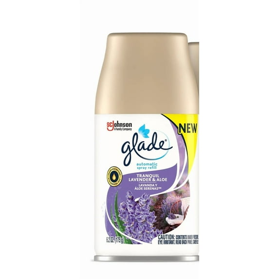 Glade Automatic Spray, Tranquil Lavender & Aloe, Automatic Air Freshener, 1 Piece