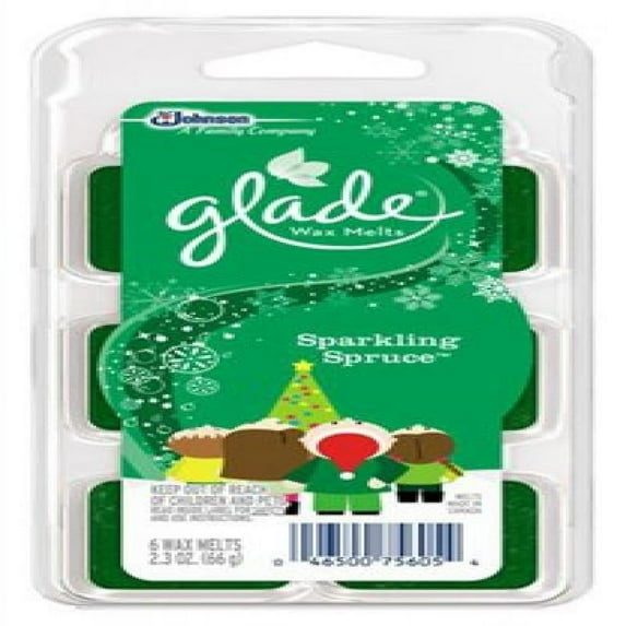 Glade Be at Peace Balsam Fir & Juniper Wax Melts, 6 count, 2.3 oz