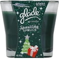 thumbnail image 1 of Glade Gld Hldy Candle Sparking Spruce 4oz, 1 of 2