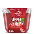 thumbnail image 1 of Glade Candle, 3 Wick Scented Candle, Apple Of My Pie, 6.8 oz, 1 of 14