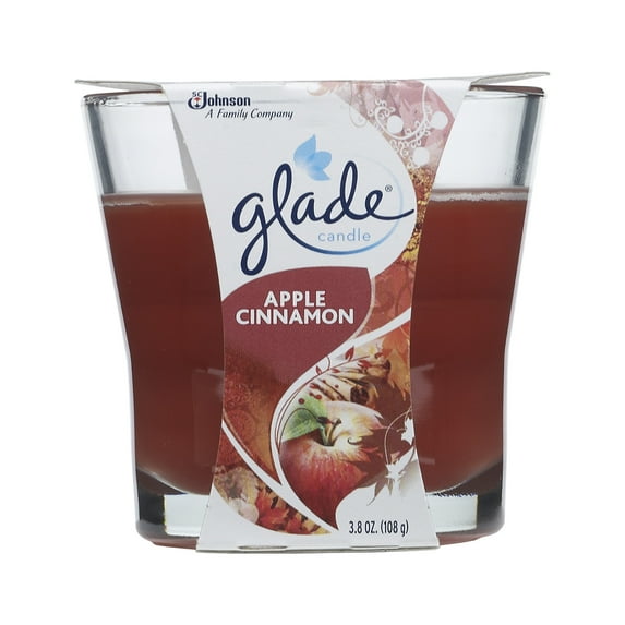 Glade Candle, Apple Cinnamon 3.8 oz.