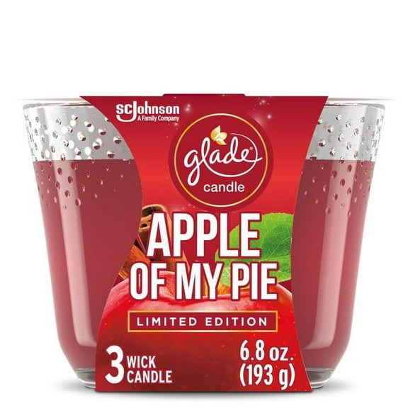 Glade Candle, Apple Of My Pie, 6.8 Ounce (Pack of 6)