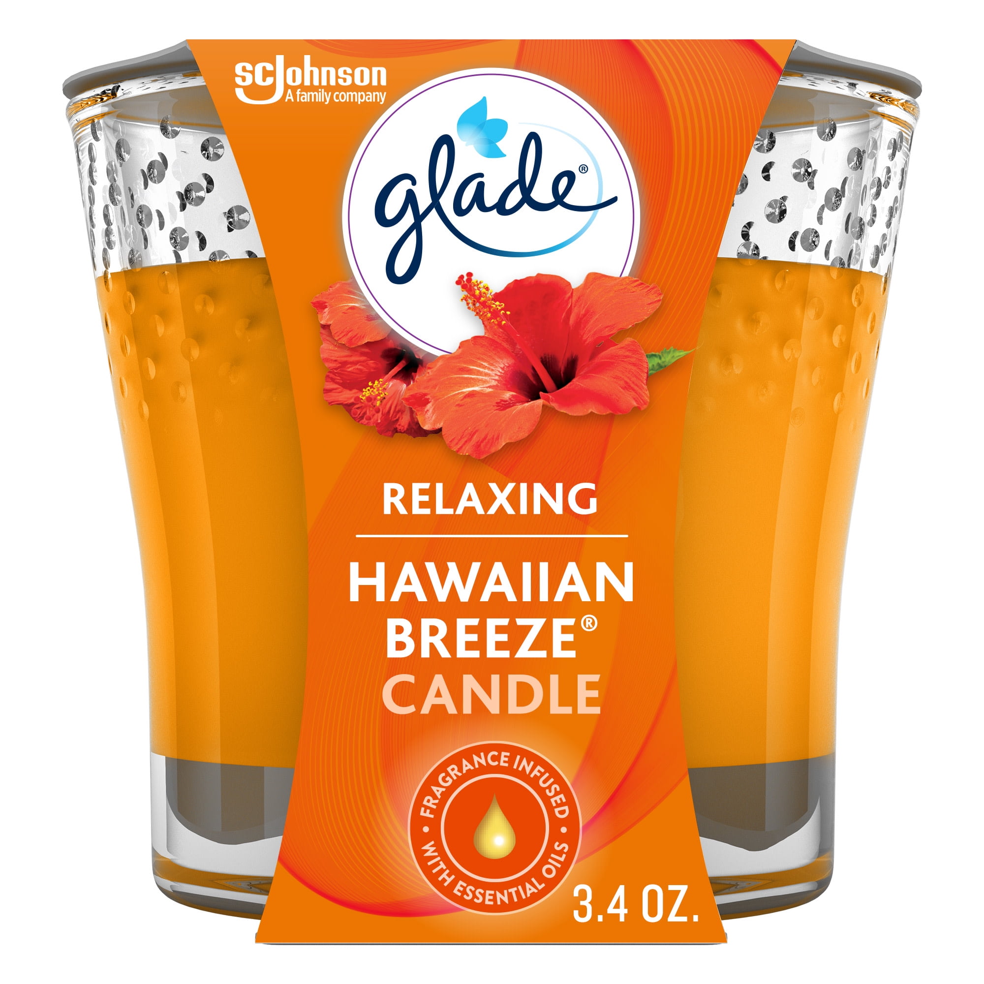 glade キャンドル ハワイアンブリーズ 3個セット Amazon.com: Glade Hawaiian Breeze 3-Wick Air Freshener