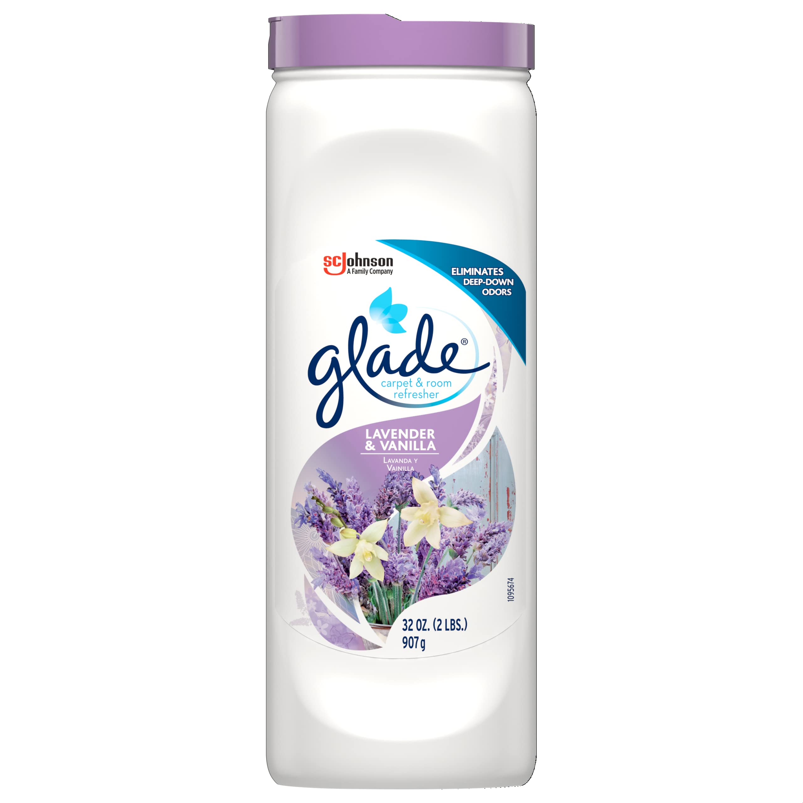 Glade Carpet & Room Deodorizer Lavender & Vanilla 32 Oz
