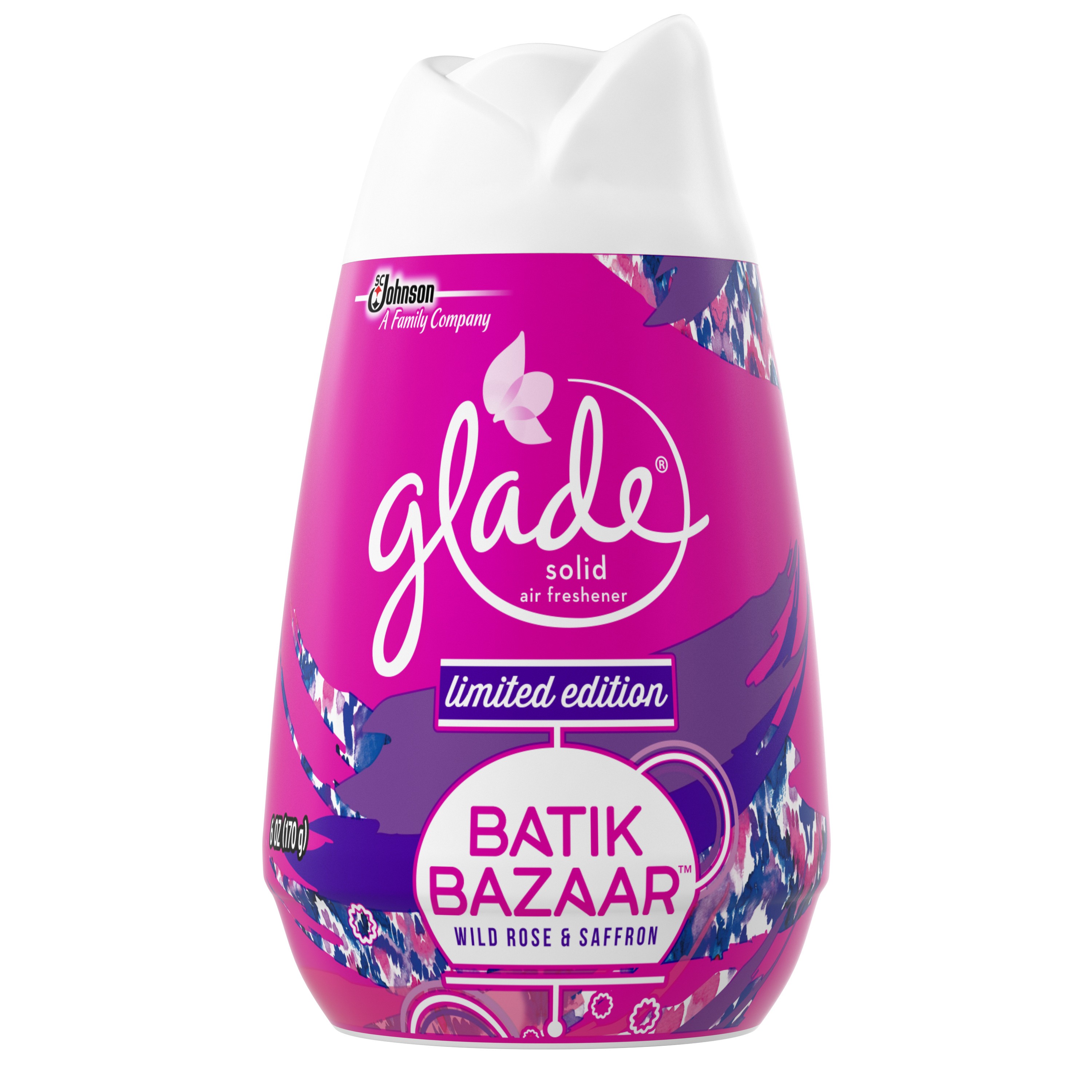 Glade Cone Air Freshener, Wild Berries & Saffron, 6.0 Oz.
