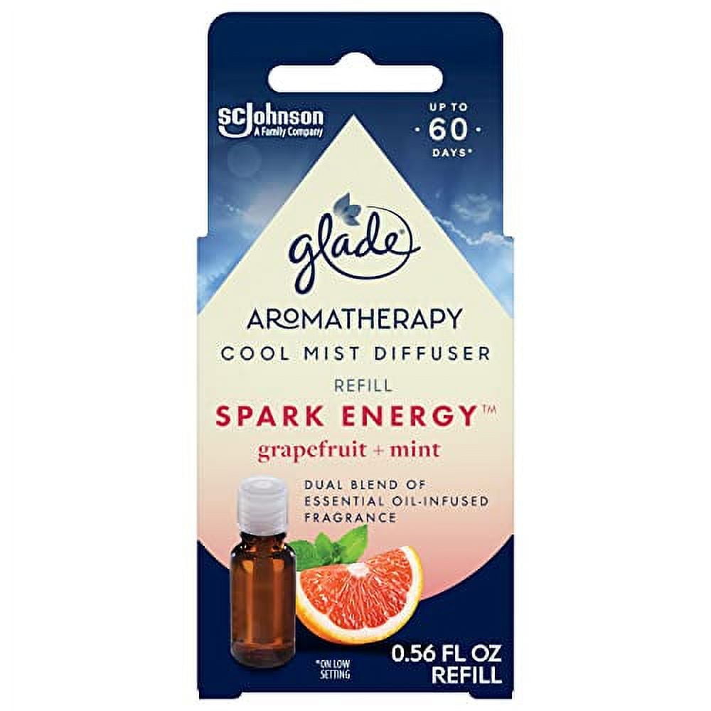 Glade Essential Oil Diffuser Refill, Use with Cool Mist Aromatherapy