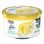 Glade Mini Gel Air Freshener, Lemon Zing 2.5oz